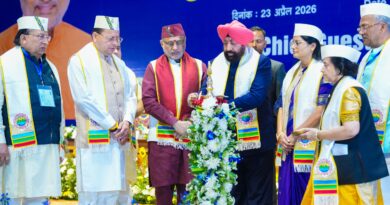 उपराष्ट्रपति ने एम्स ऋषिकेश के छठे दीक्षांत समारोह को संबोधित किया