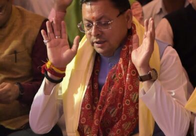मुख्यमंत्री पुष्कर सिंह धामी नगाण गांव में आयोजित श्रीमद्भागवत कथा में हुए सम्मिलित