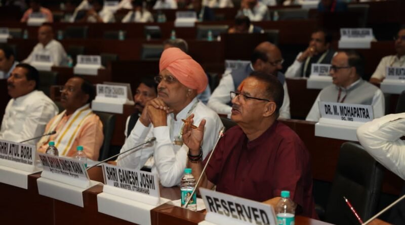 राष्ट्रीय कृषि सम्मेलन में बोले कृषि मंत्री गणेश जोशी, जैविक और प्राकृतिक खेती पर सरकार का विशेष फोकस