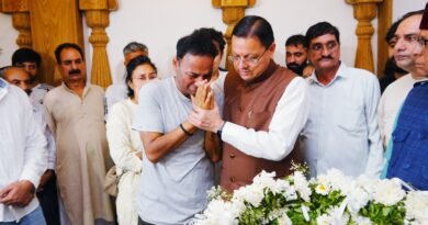 मुख्यमंत्री पुष्कर सिंह धामी ने दिवंगत निशानेबाज जसपाल राणा के आवास पहुंचकर व्यक्त की शोक संवेदना