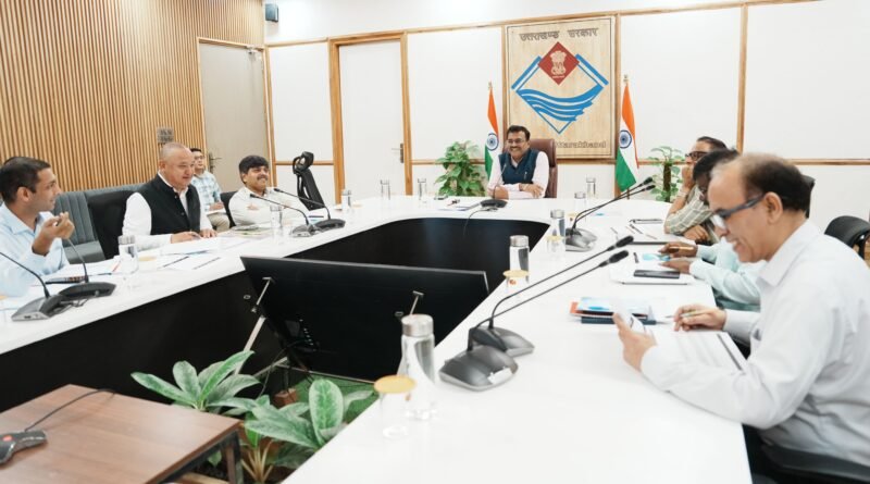 टिहरी लेक ग्लोबल डेस्टिनेशन को लेकर हुई हाई पॉवर कमेटी की बैठक