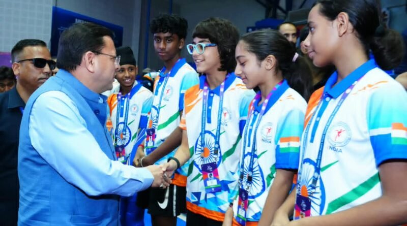 एशियन ओपन शॉर्ट ट्रैक स्पीड स्केटिंग ट्रॉफी का मुख्यमंत्री ने किया शुभारंभ
