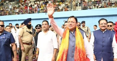 मुख्यमंत्री धामी ने राष्ट्रीय खेल दिवस पर उत्तराखण्ड राज्य क्रीड़ा विश्वविद्यालय के प्रथम चरण के निर्माण कार्यों का किया शिलान्यास