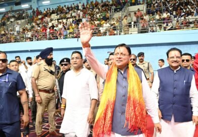 मुख्यमंत्री धामी ने राष्ट्रीय खेल दिवस पर उत्तराखण्ड राज्य क्रीड़ा विश्वविद्यालय के प्रथम चरण के निर्माण कार्यों का किया शिलान्यास
