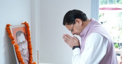 पंडित दीनदयाल उपाध्याय की जयंती पर मुख्यमंत्री ने किया भावपूर्ण स्मरण