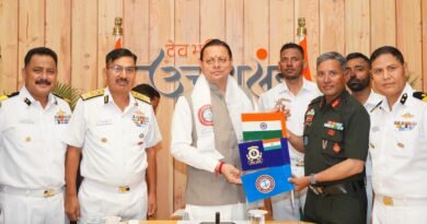 भारतीय तटरक्षक बल एवं एचएमआई के संयुक्त अभियान दल का मुख्यमंत्री ने किया फ्लैग-इन