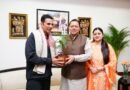 मुख्यमंत्री से प्रसिद्ध फिल्म अभिनेता अक्षय कुमार ने की शिष्टाचार भेंट